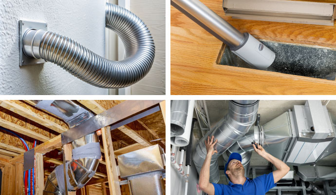 Air duct and dryer vent cleaning services