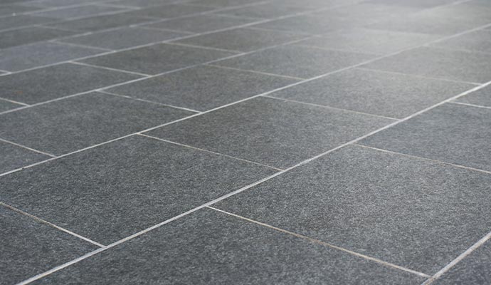 Clean granite floor 