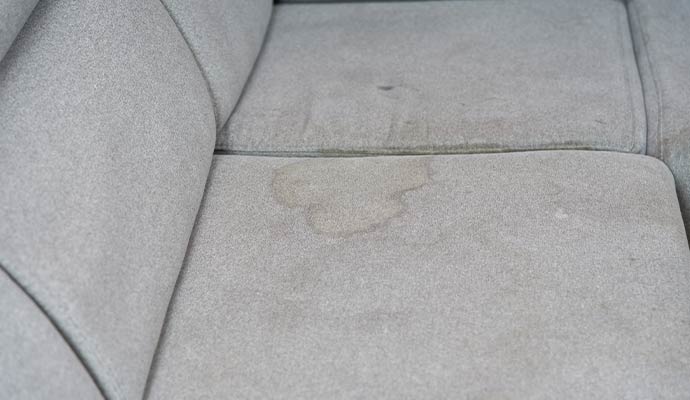 Stain on sofa