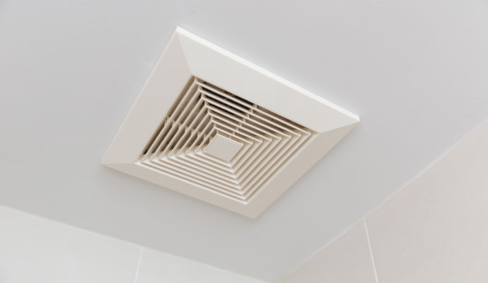 Square ceiling exhaust vent grill