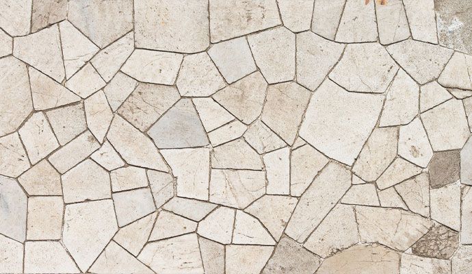 Clean stone floor