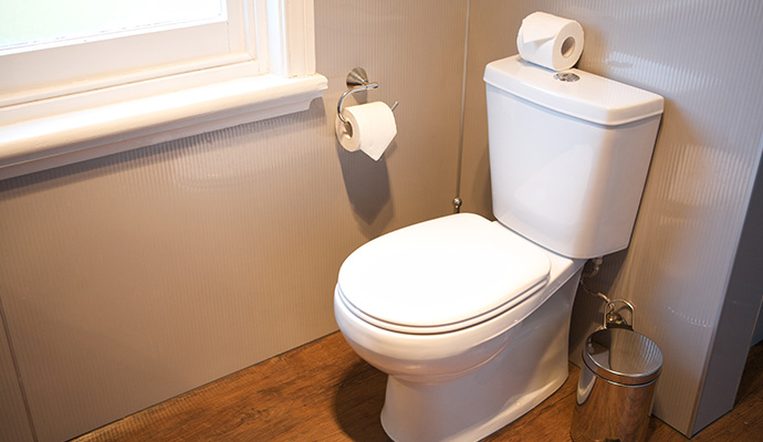 Clean toilet 