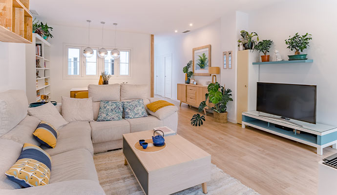 Modern living room interior