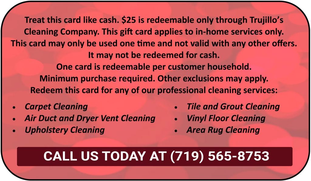 Trujillo's Cleaning Company Specials Coupon