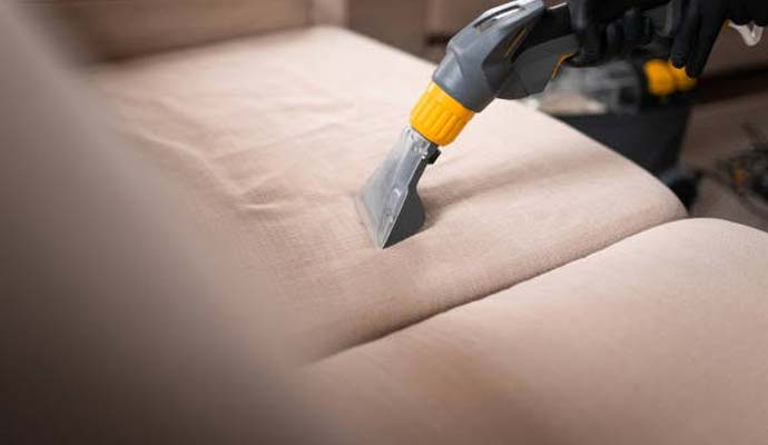 Professional upholstery cleaning service